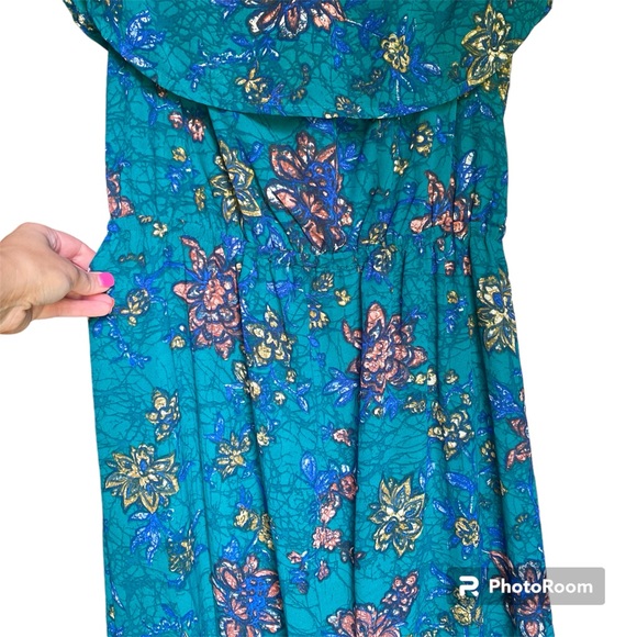 Maurices Off Shoulder Floral Maxi Dress Size Small NWT - Picture 3 of 13